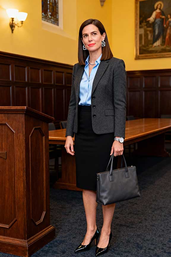 Charcoal-Gray-Professional-Look