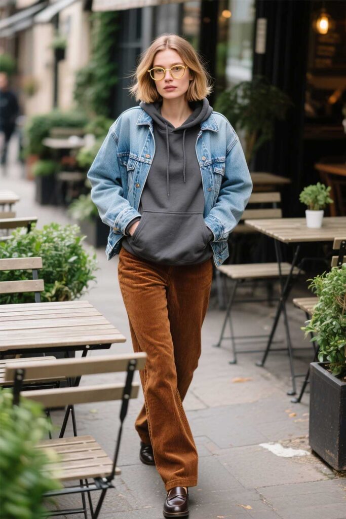 Denim-jacket-over-hoodie