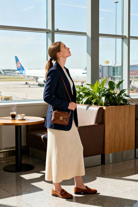 Long-Knit-Dress-+-Blazer