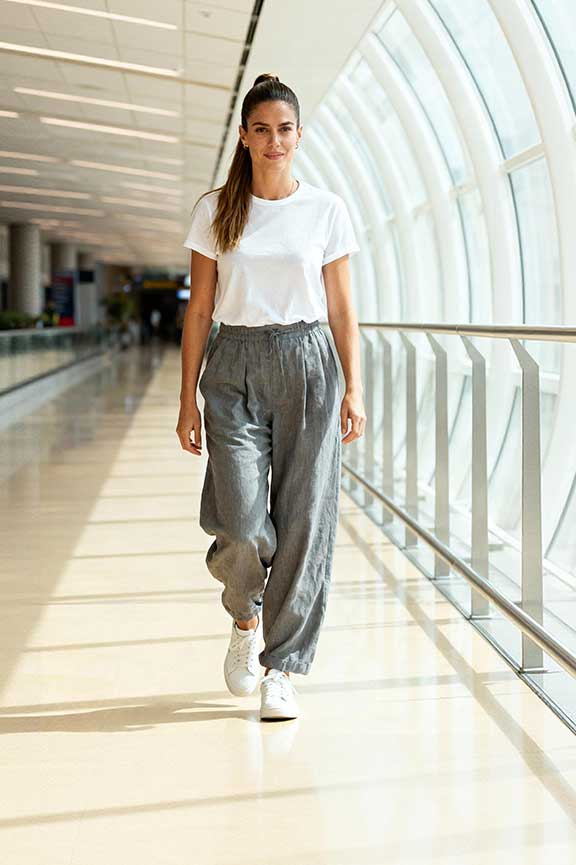 Loose-Trousers-+-Solid-Tee