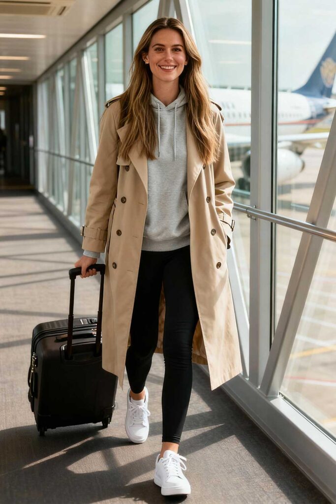 Trench-Coat-+-Hoodie-+-Sneakers