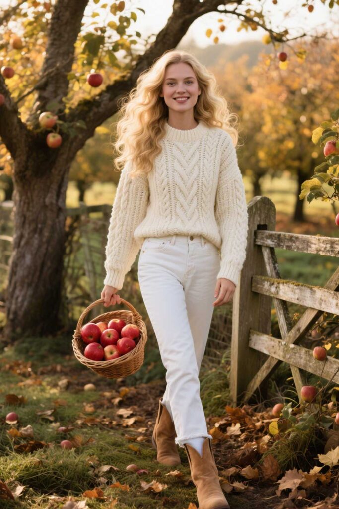 Cable-knit-Sweater