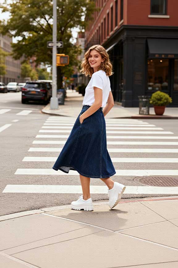 Denim-Skirts-+-Platform-Sneakers