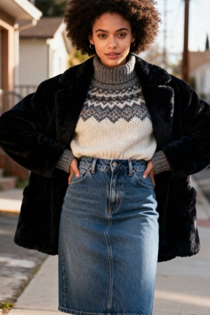 High-waisted-anything-winter-looks