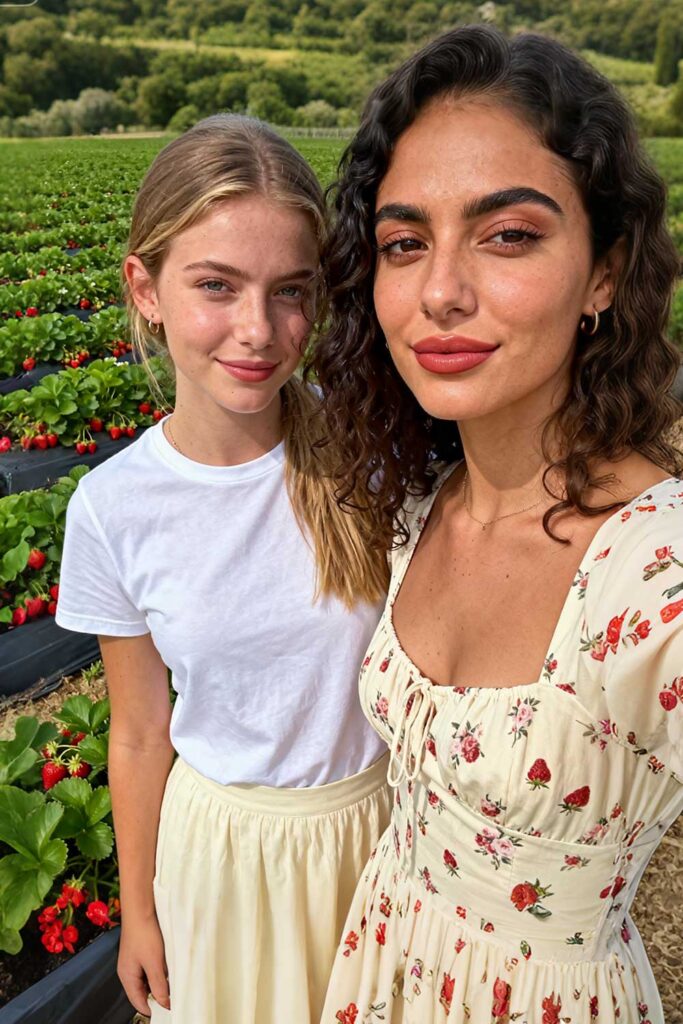 Friend-Group-strawberry-outfits