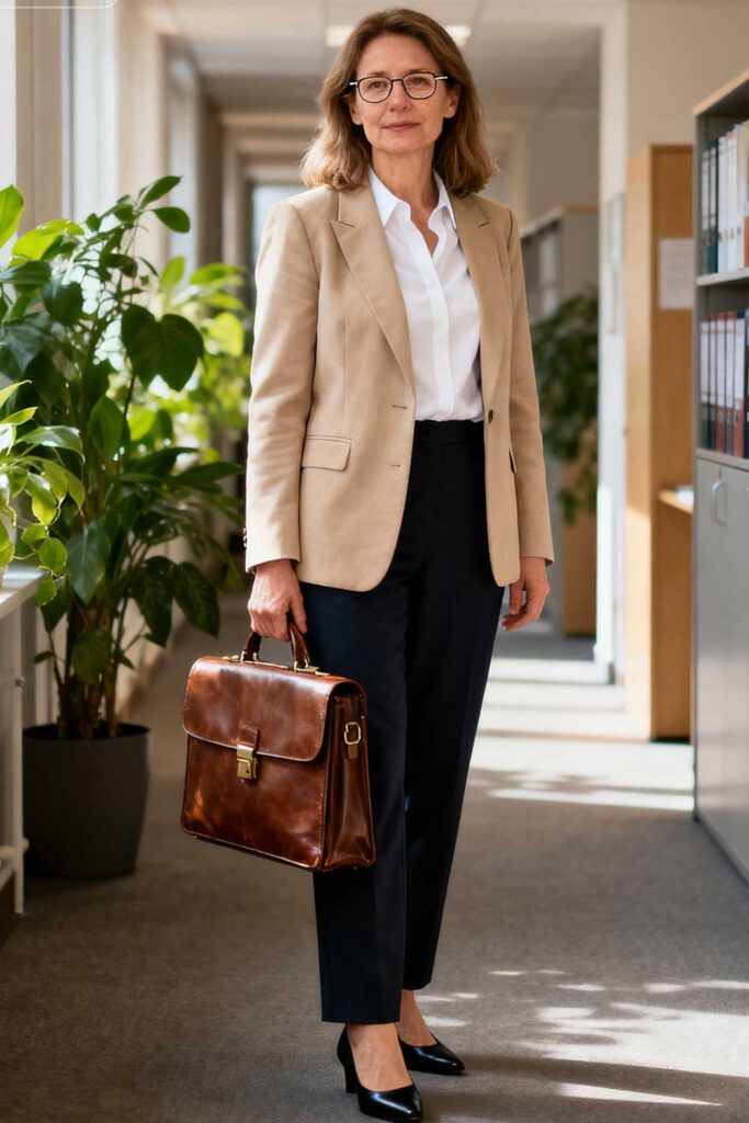 Low-heels,-loafers,-pointed-flats,-ankle-boots,-or-clean-sneakers-(in-casual-offices).-Avoid-flip-flops-and-athletic-shoes.