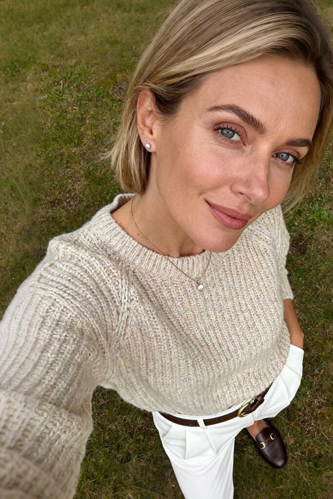 The-Cozy-Chic-Knit-sweater-+-dress-pants-+-loafers-+-slim-belt