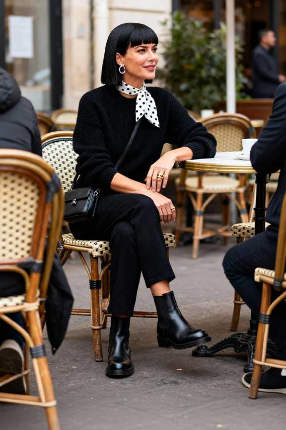 Black-Sweater-Set-+-Black-Pants-+-Chelsea-Boot